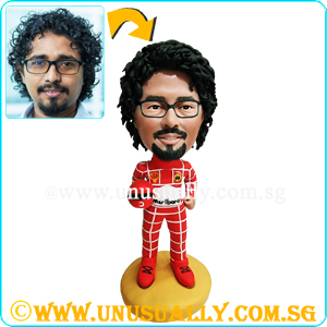 Custom 3D Racer Clay Figurine